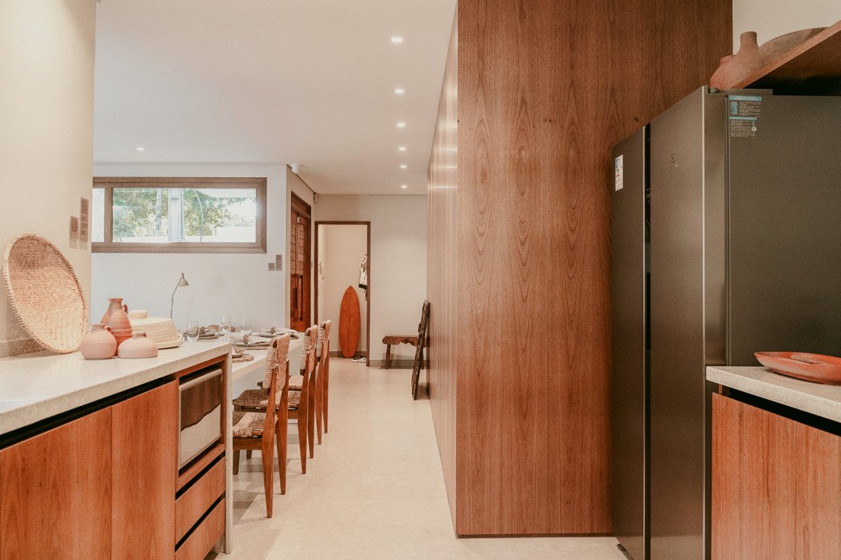 cozinha da casa modelo